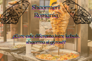 Care este diferenta intre kebab, shaorma si gyros